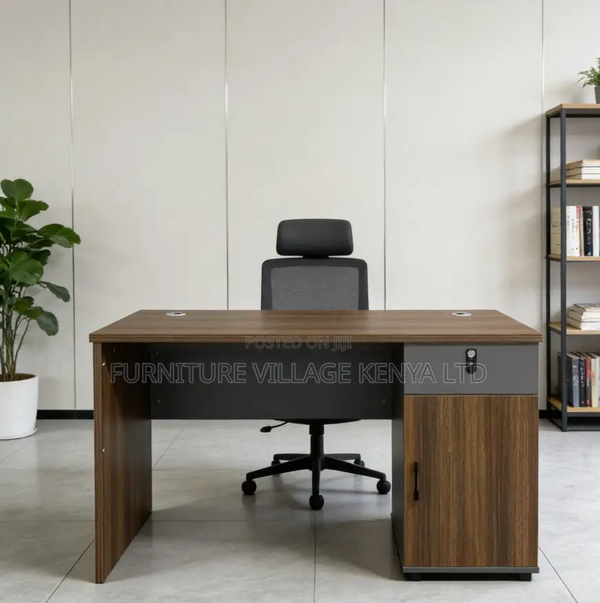 1200mm Ergonomic Single-Seat Office Desk