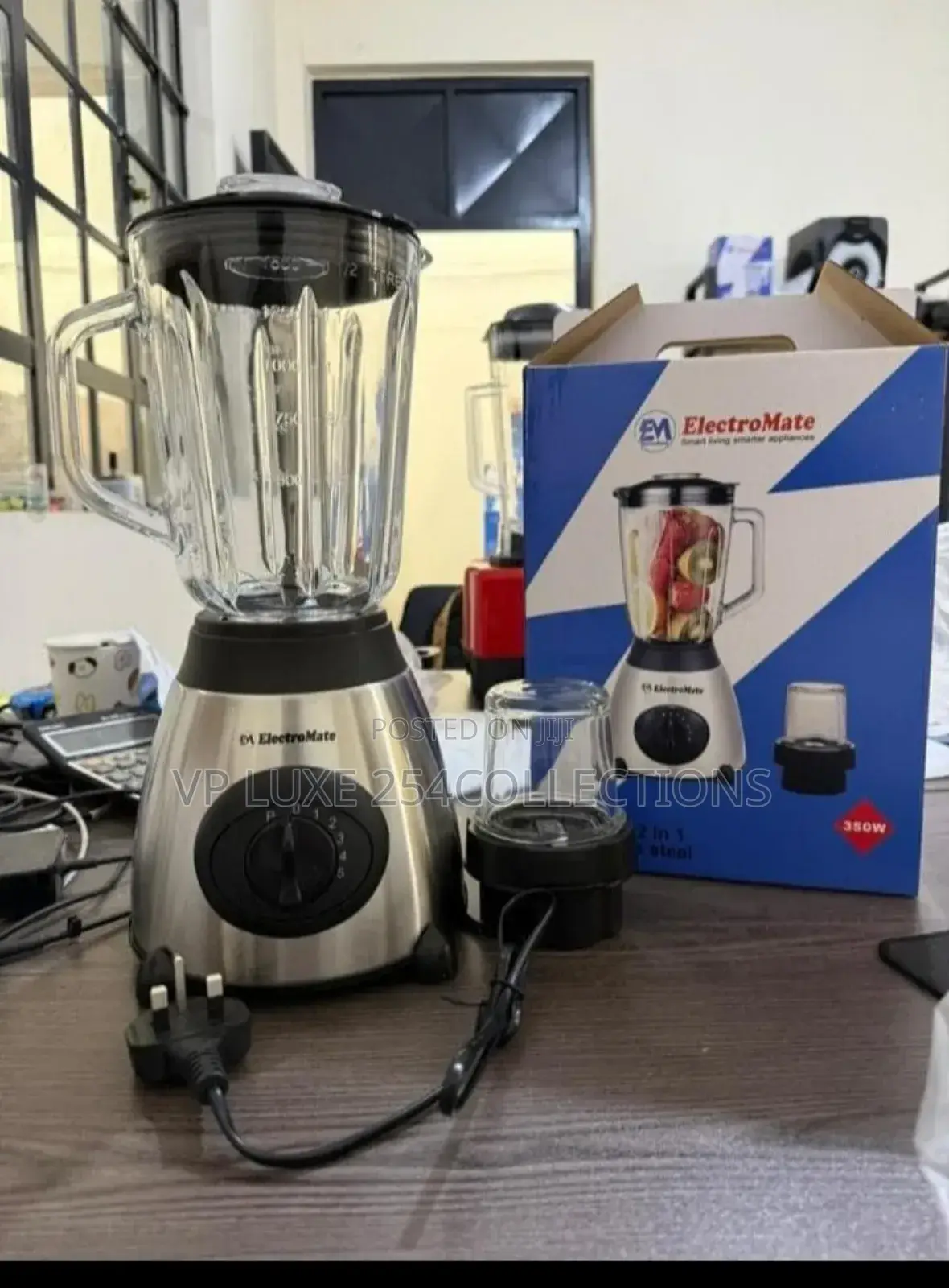 Electromate 2-in-1 Blender and Grinder