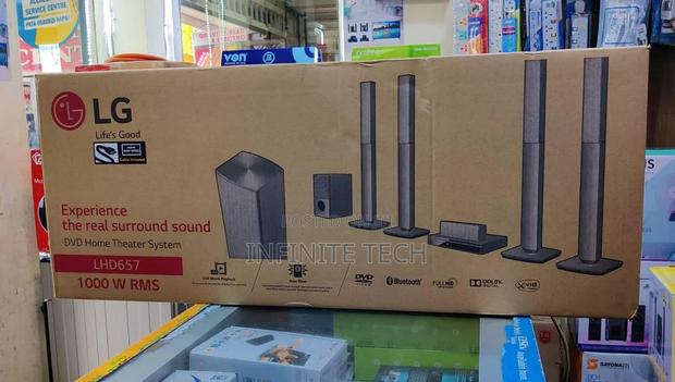 *Lg Home Theater System 1000w Lhd657