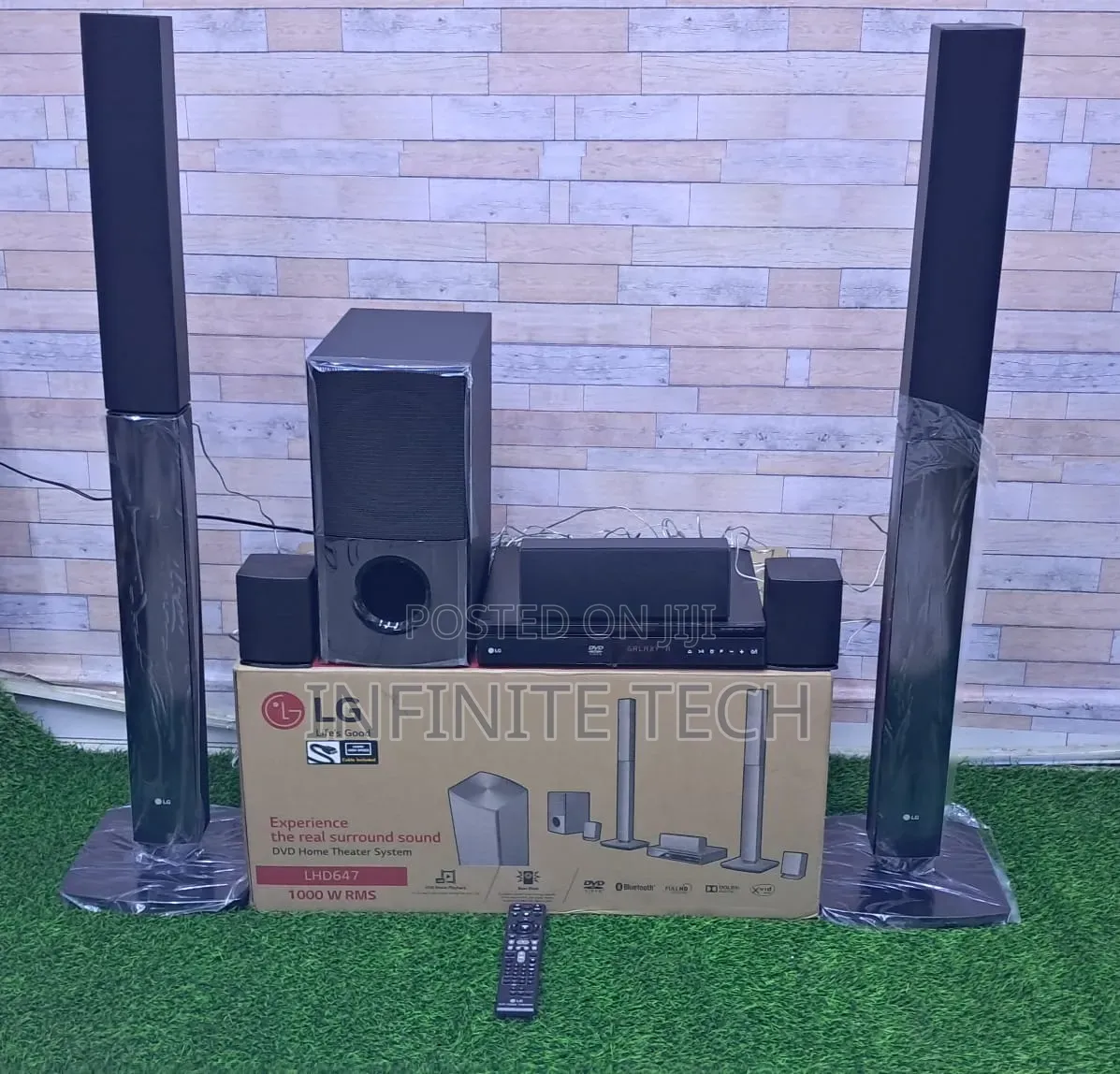 *Lg Home Theater System 1000w Lhd657