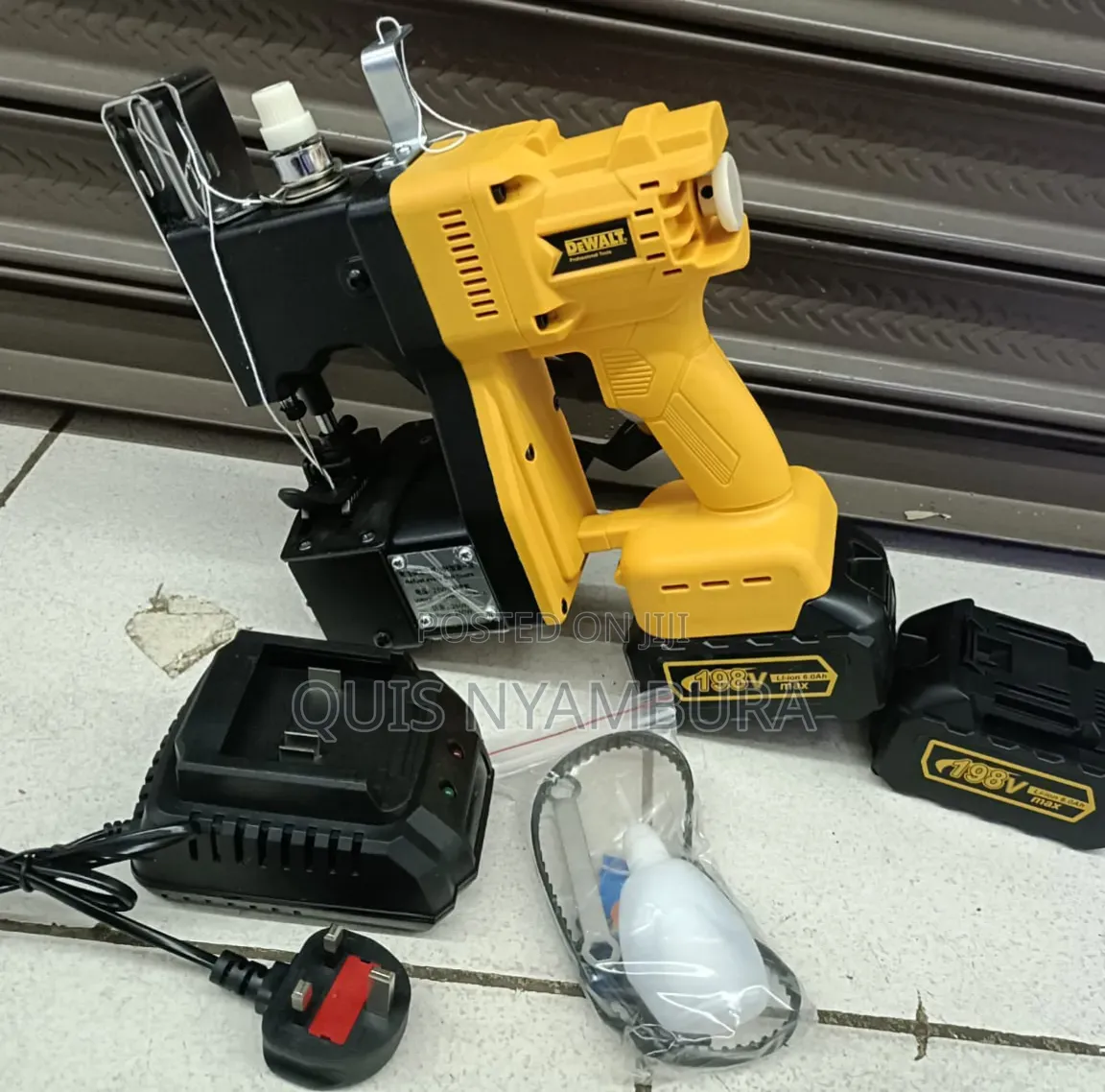 Dewalt Cordless Bag Closer/ Rechargeable Sack Sealer
