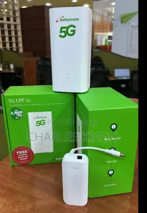 Safaricom 5g Router Come With a Free Power Back Up
