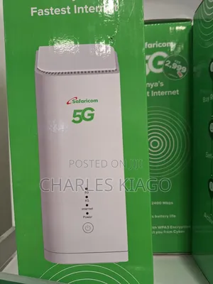 Safaricom 5g Router Come With a Free Power Back Up