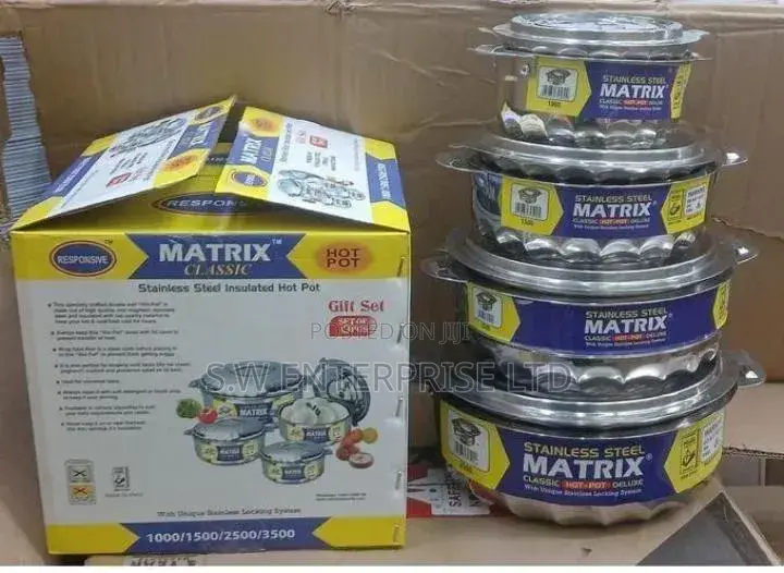 Stainless Steel Hotpot-4pcs(Matrix)
