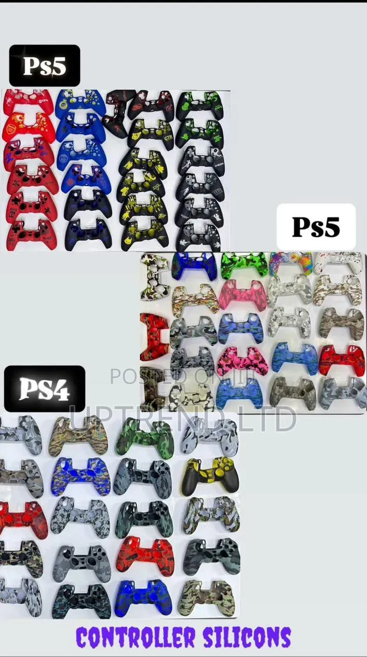 Ps4 ,Ps5 ,Rubber Silicon Covers .New New