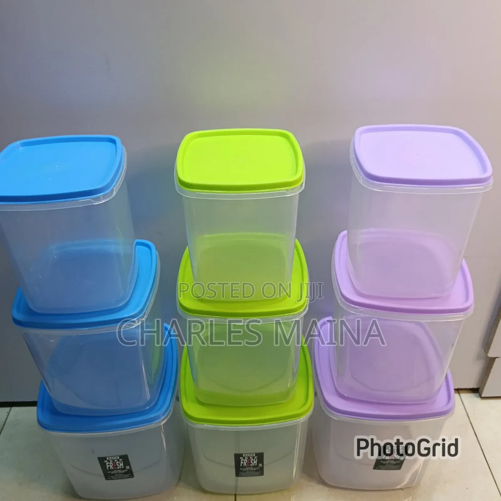 Adix Plastic Clear Keep Fresh Square