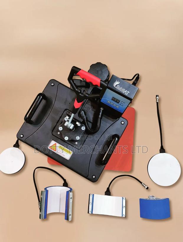 Powerful Heat Press 5in 1. - main view