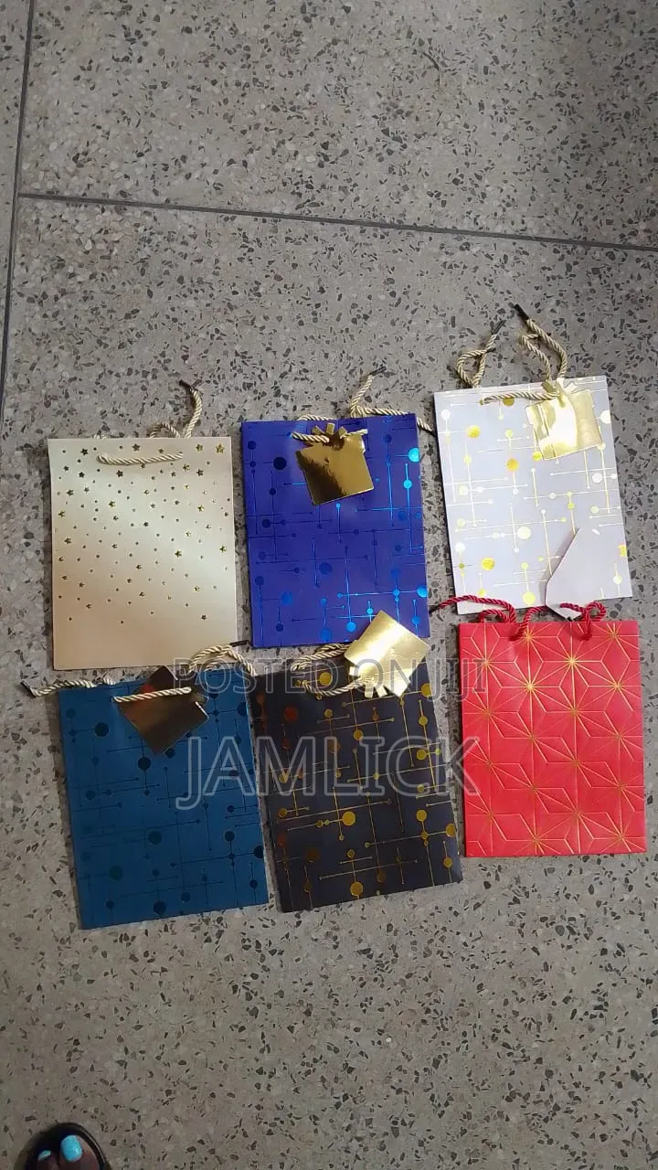 6pcs A5 Gift Bags Set - Km
