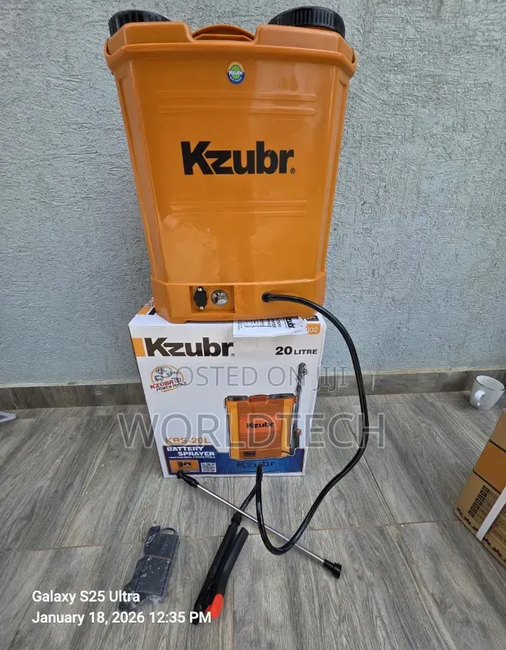 Kzubr Cordless Knapsack Sprayer/ Rechargeable Knapsack Sprayer