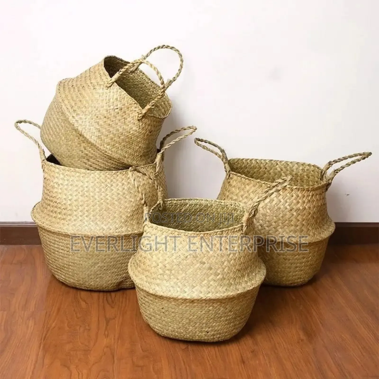 Firm Rattan Handmade Baskets for Decoration Still Available