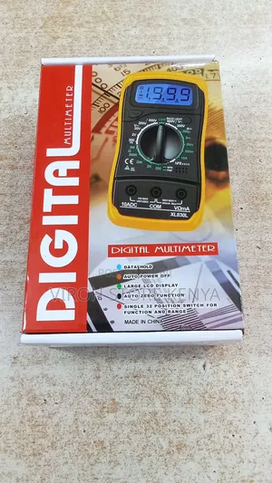 Palm Size Digital Multimeter With Probe Wires