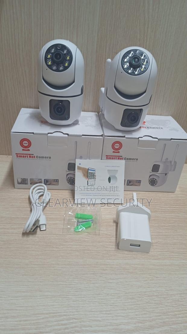 360° Dual Lens Wall Security Camera