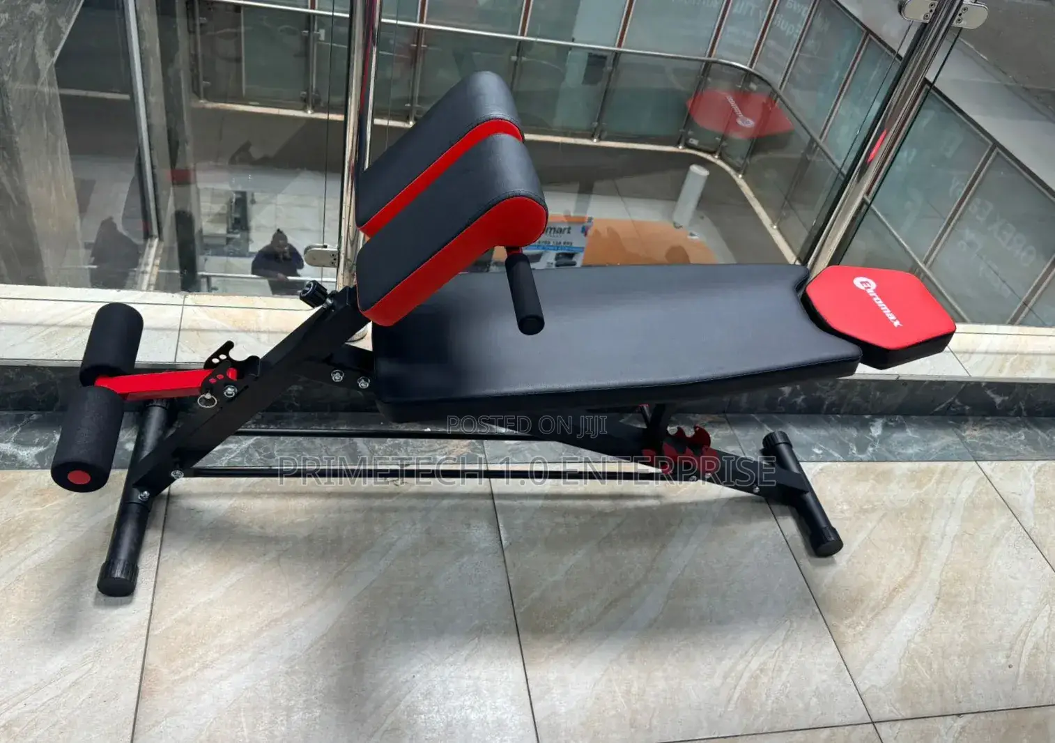 Gym Bench With Leg Support