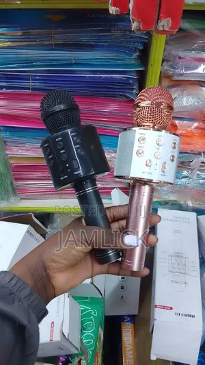 Rechargeable Microphone With Speaker - Km