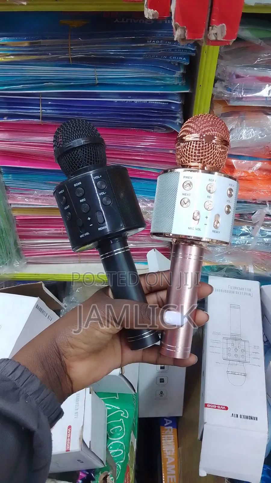 Rechargeable Microphone With Speaker - Km