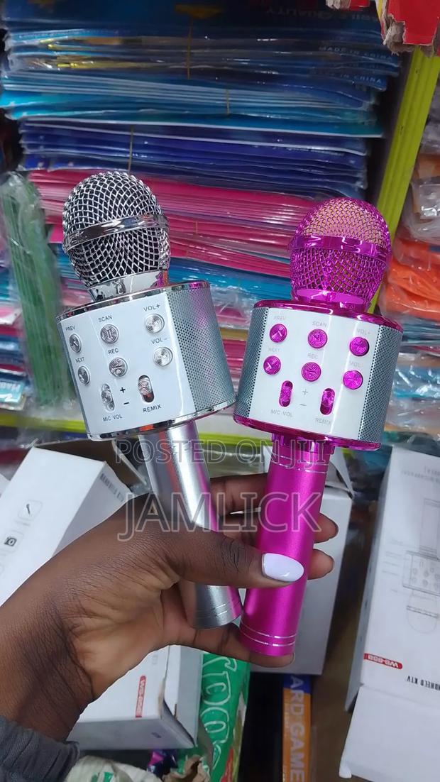 Rechargeable Microphone With Speaker - Km - thumbnail 2