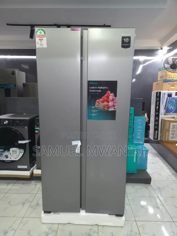 Hisense 441l Side by Side Fridge No Frost New Model