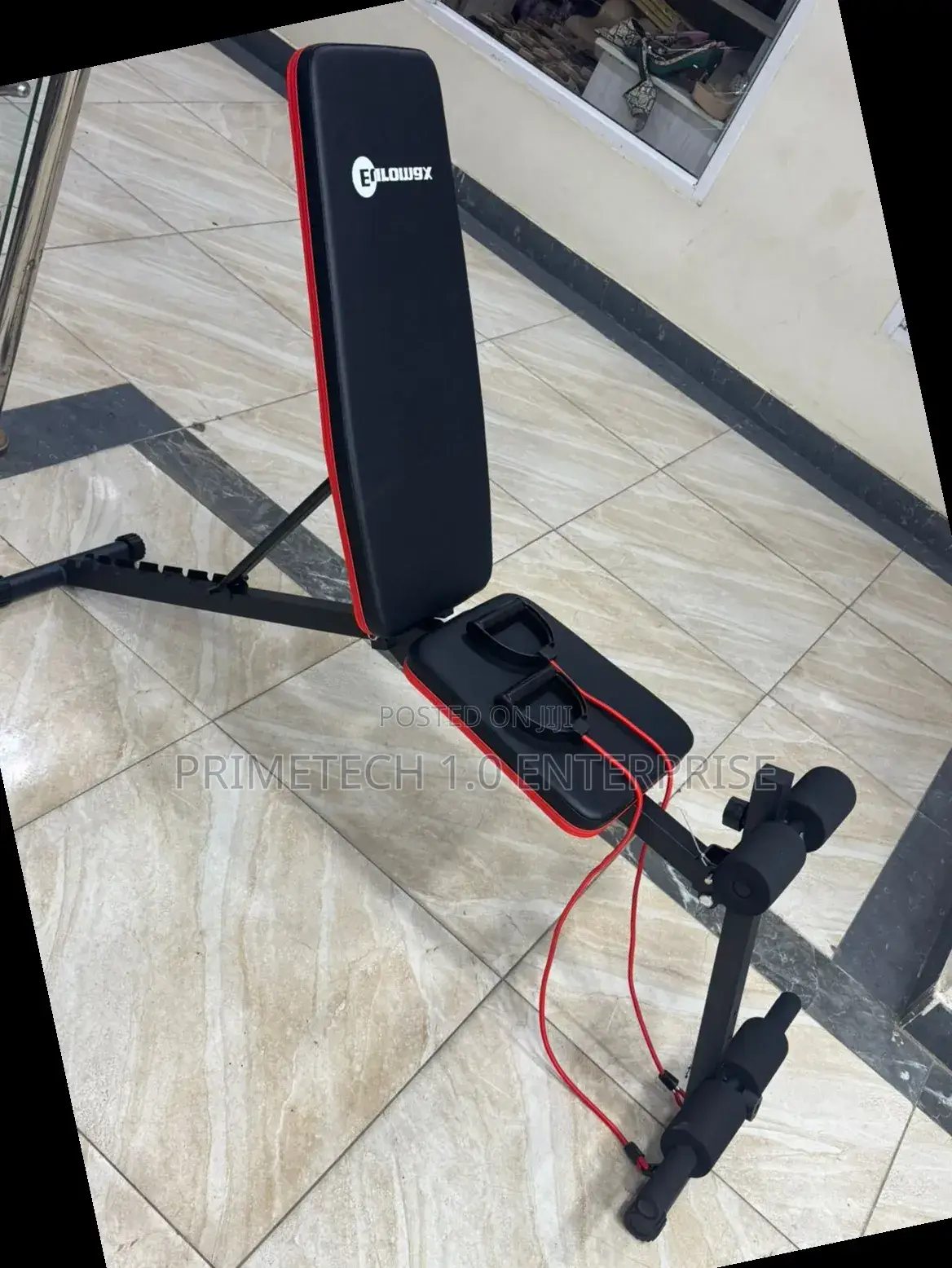 Work Out Gym Bench -Black