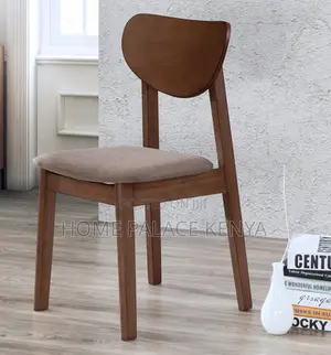 Home Chair: Nordic Style Wooden Dining Chair