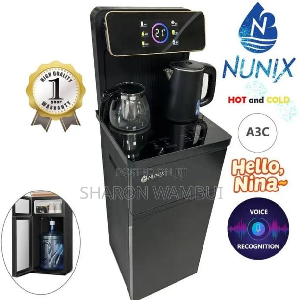 Nunix A3c Hot and Cold Bottom Load Water Dispenser With Voice