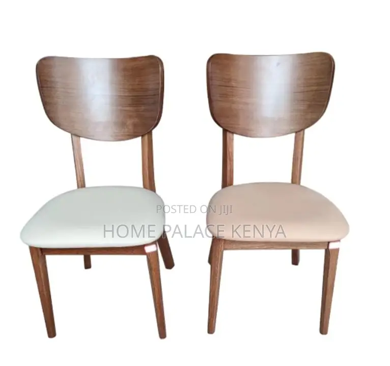 Home Chair: Nordic Style Wooden Dining Chair