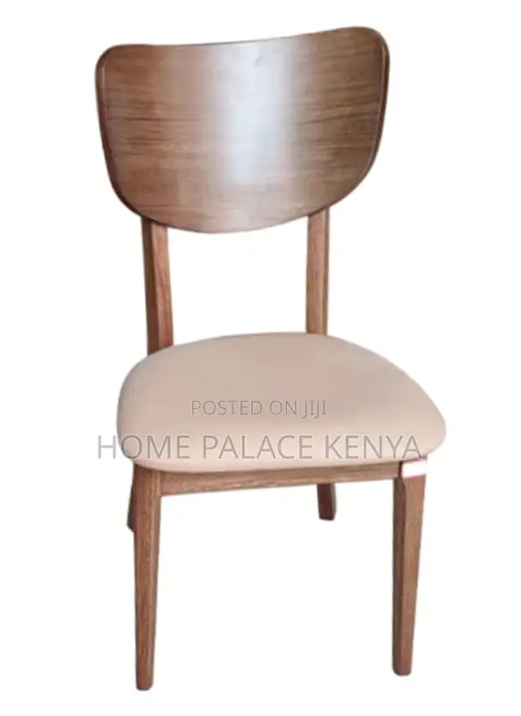 Home Chair: Nordic Style Wooden Dining Chair