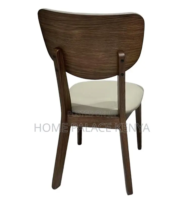 Home Chair: Nordic Style Wooden Dining Chair
