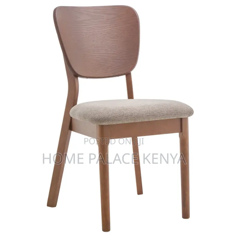 Home Chair: Nordic Style Wooden Dining Chair
