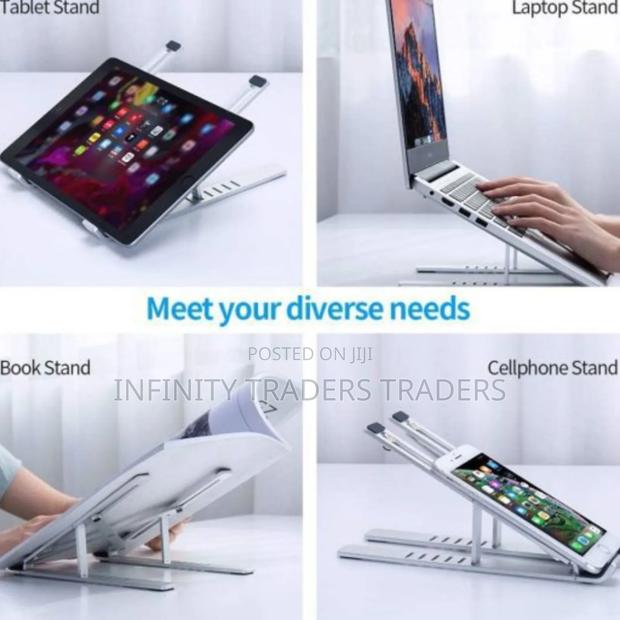 Metallic Creative Foldable Adjustable Laptop Stand