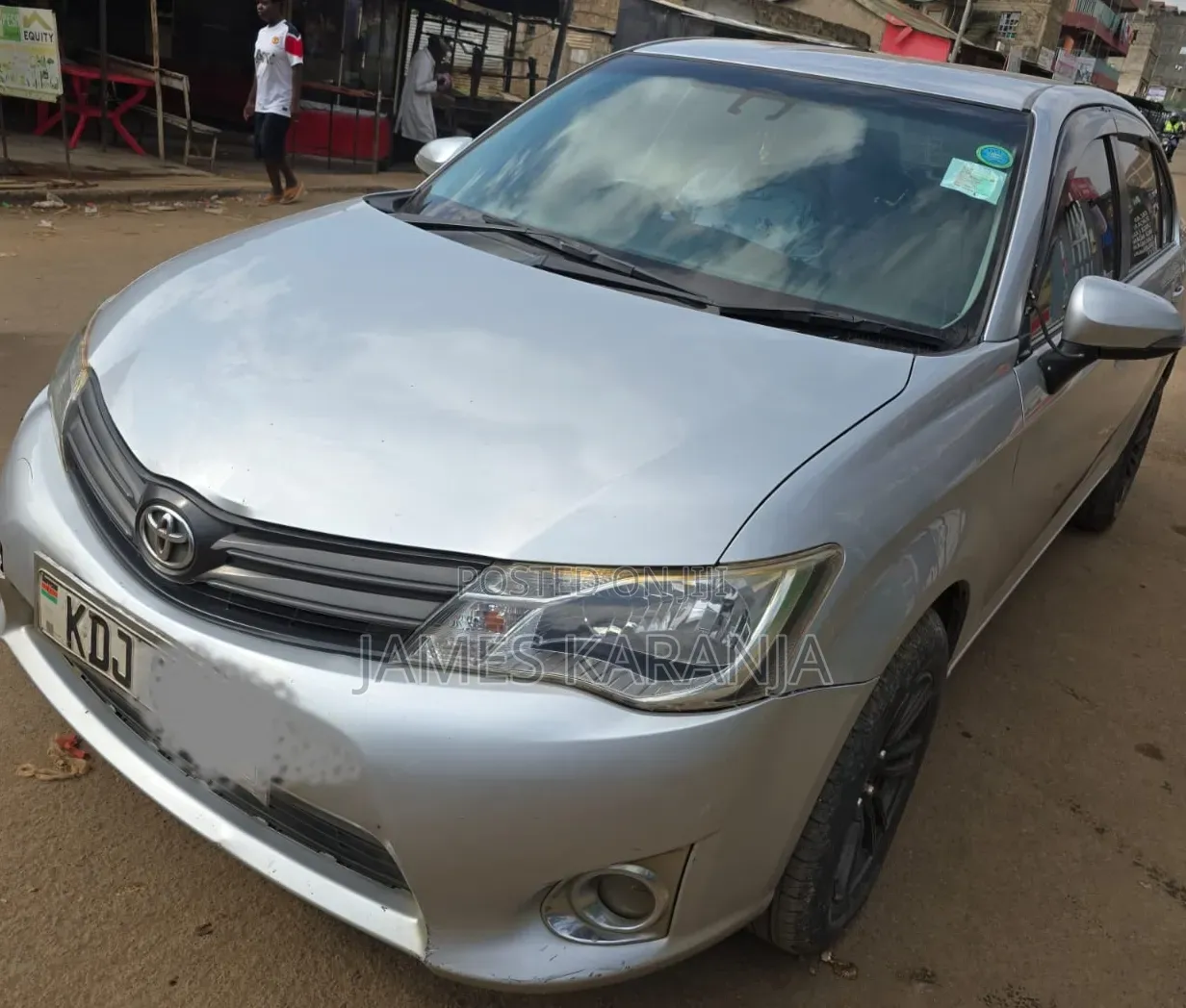 Toyota Axio 2015 Silver