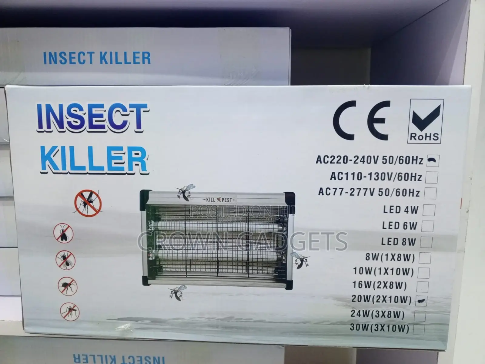 Uv Electric Insect Killer 20w Mosquito Fly Killer Lamp