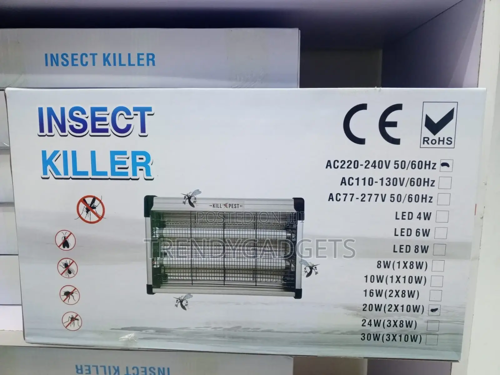Uv Electric Insect Killer 20w Mosquito Fly Killer Lamp