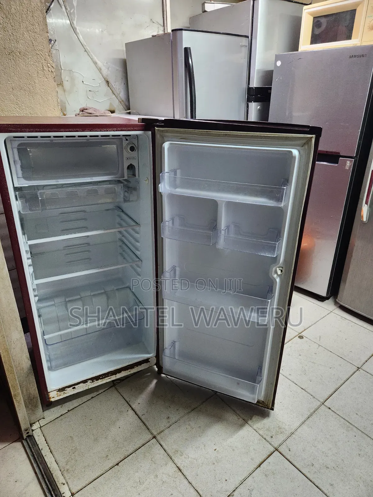 One Floweredoor Fridge