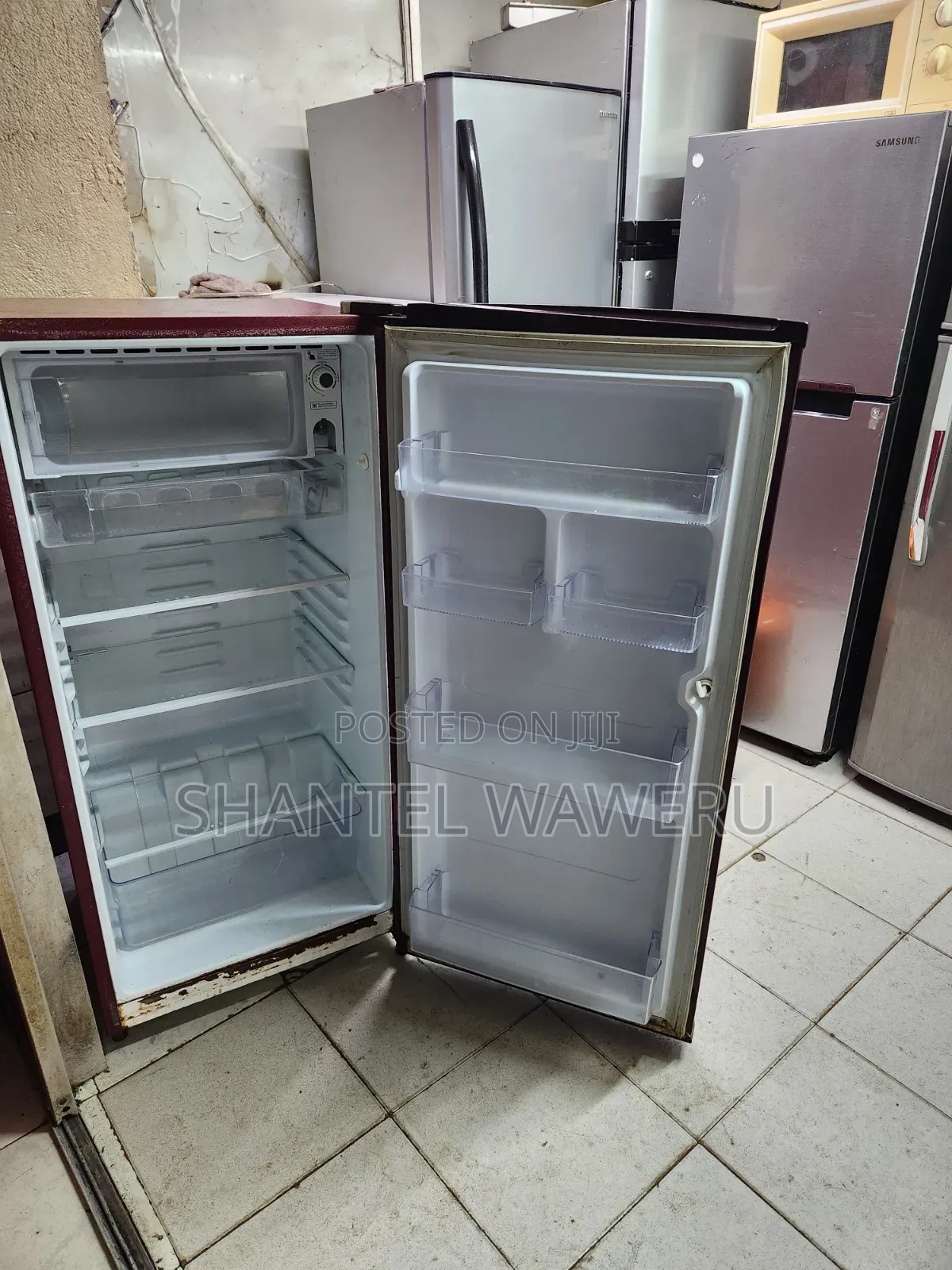 One Floweredoor Fridge