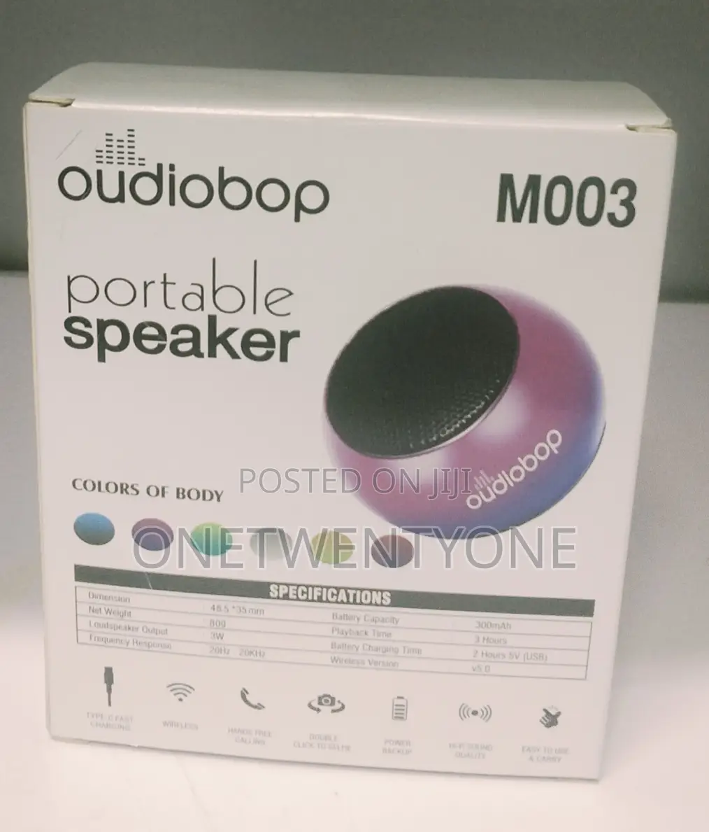Oudiobop Portable Speaker M003