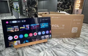 TCL 75′′ 75c6k Premium Qd-Miniled Google Tv
New Model Frameless Screen