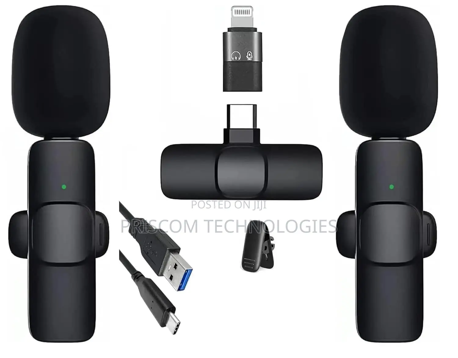 Wireless Microphone for Livestreaming and Online Recording