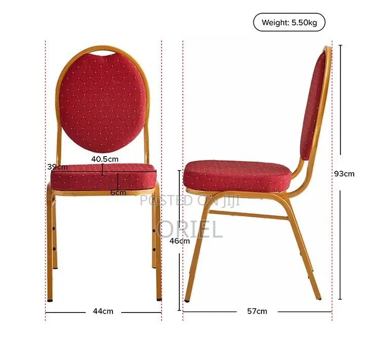 Office Banquet Chair : Ergonomic Blue Conference Chair