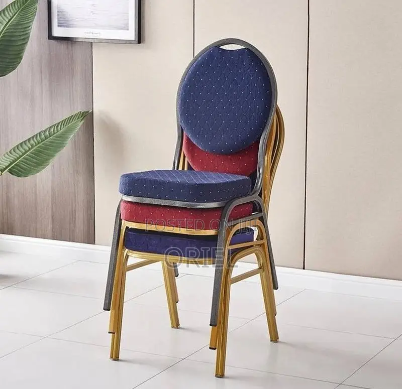 Office Banquet Chair : Ergonomic Blue Conference Chair