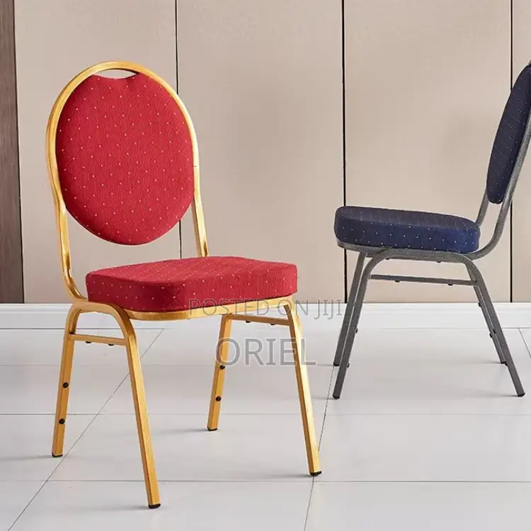 Office Banquet Chair : Ergonomic Blue Conference Chair