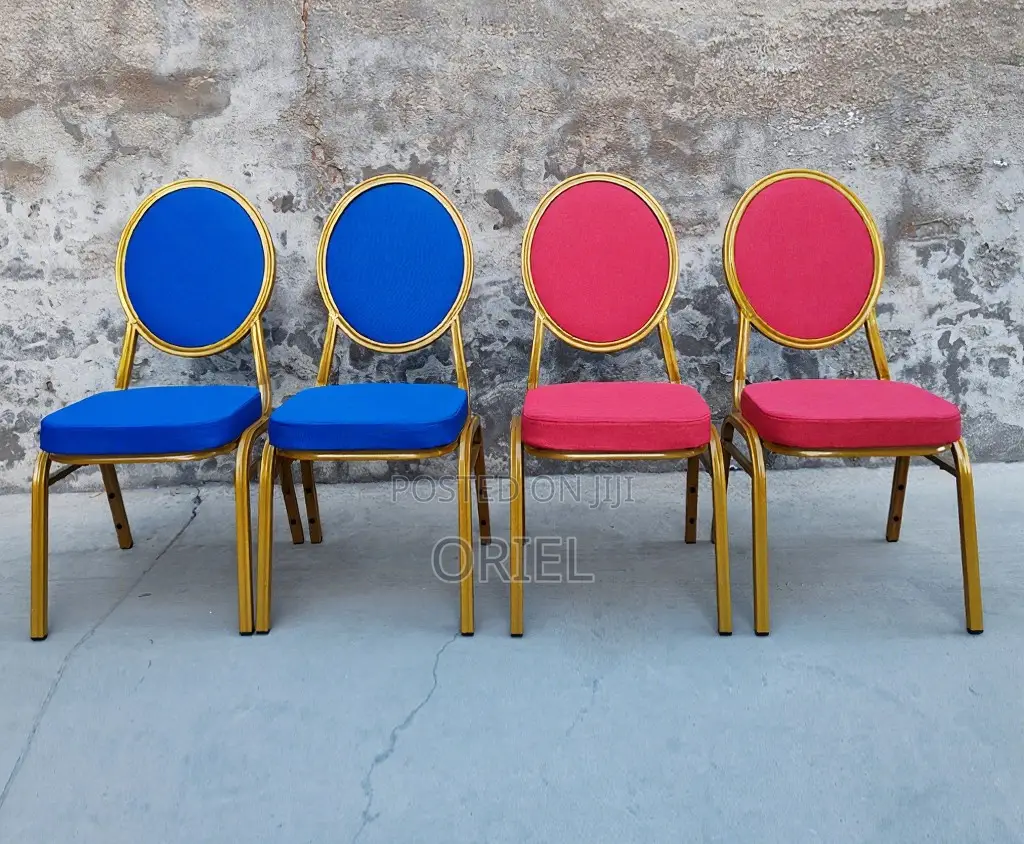 Office Banquet Chair : Ergonomic Blue Conference Chair