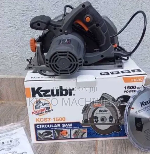 High-Power 1500w Kzubr Circular Saw With 185mm Blade