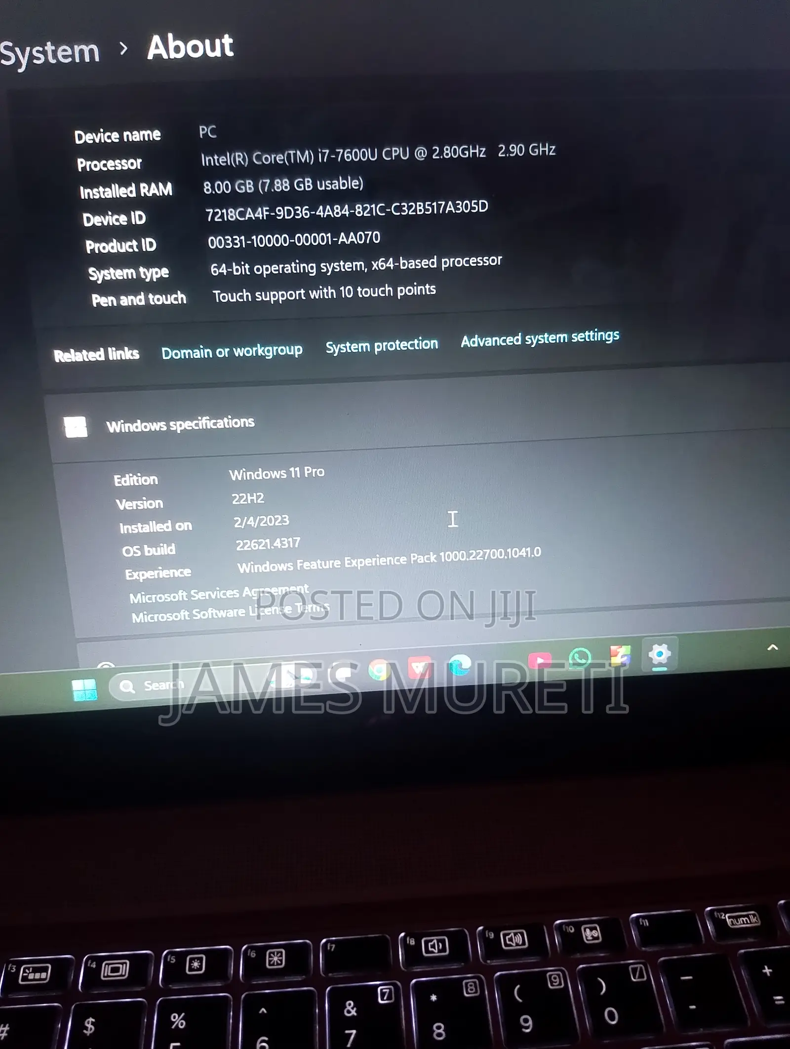 Hp Laptop Corei7 Touch