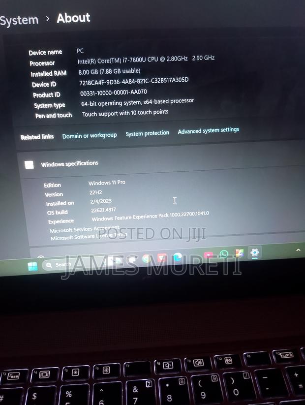 Hp Laptop Corei7 Touch - thumbnail 2