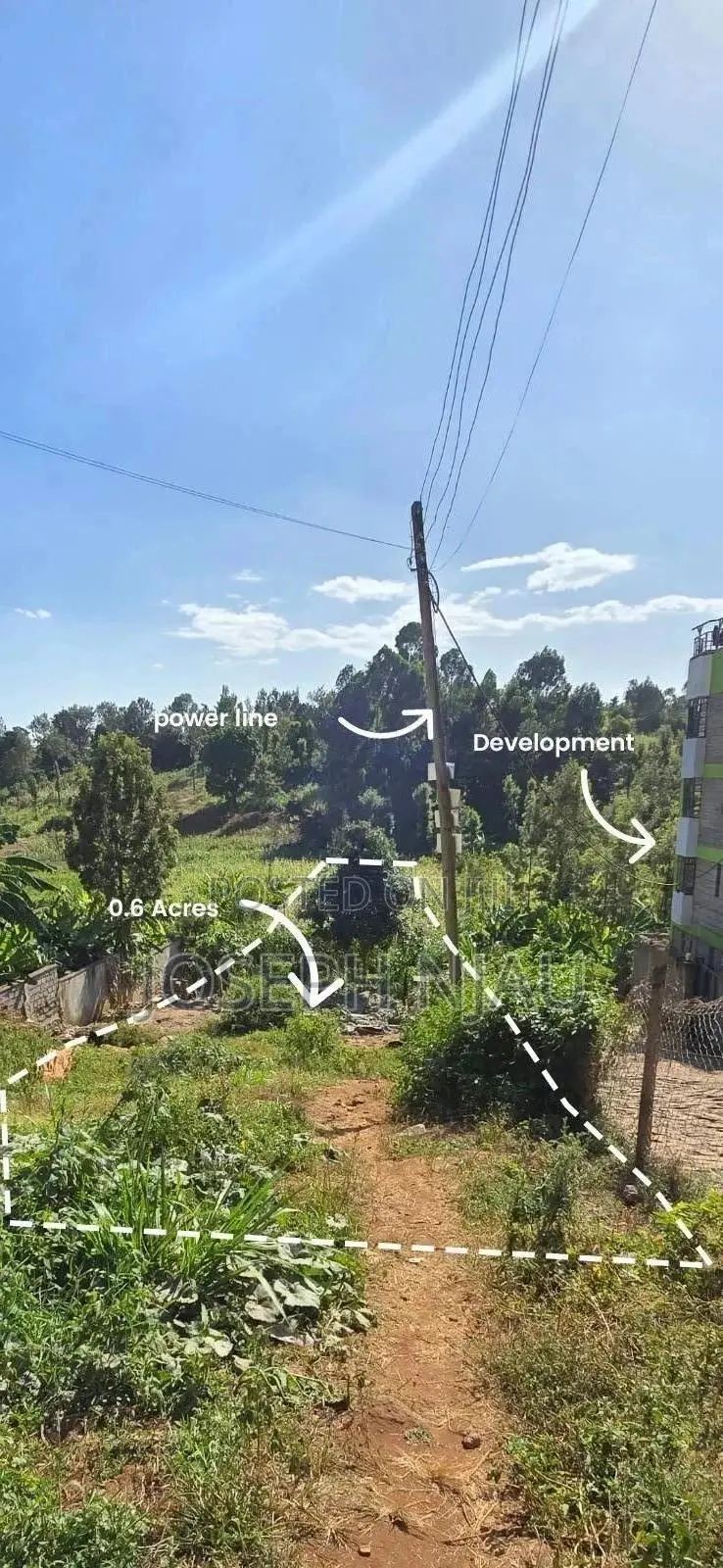 0.6 Acre Land in Mucatha Along Ruaka Banana Road