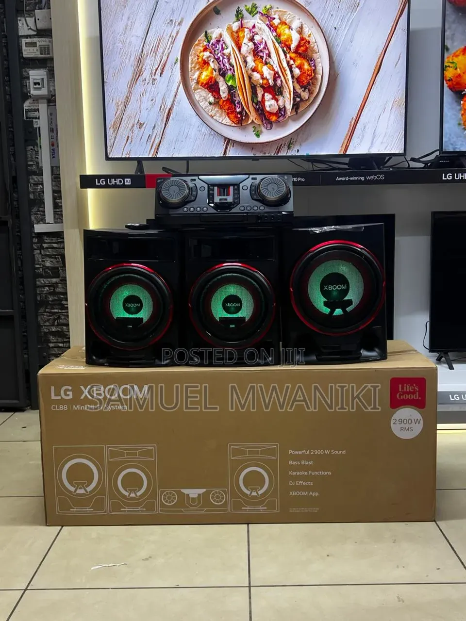 Lg Xboom Cl88 | 2900w | 2.1ch | Dj App | Multi Color Lighting | New