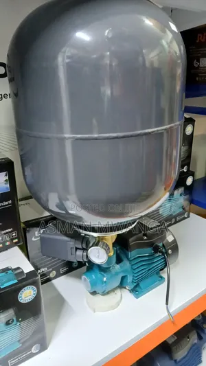 Efficiency Boost Pump With Pressure Vessel 24l