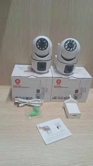 Dual Lens Indoor Security Camera – Wifi CCTV