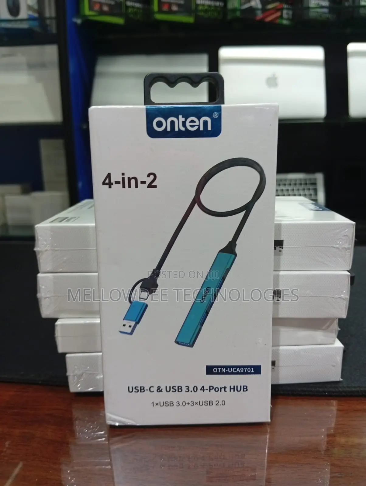 Onten (Uca9701) Usb C 4 Ports Hub