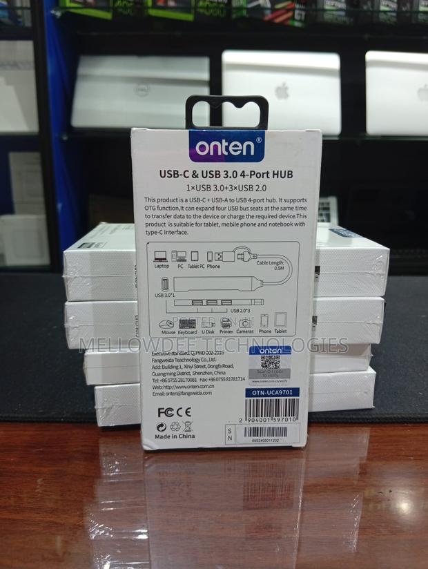 Onten (Uca9701) Usb C 4 Ports Hub - thumbnail 2